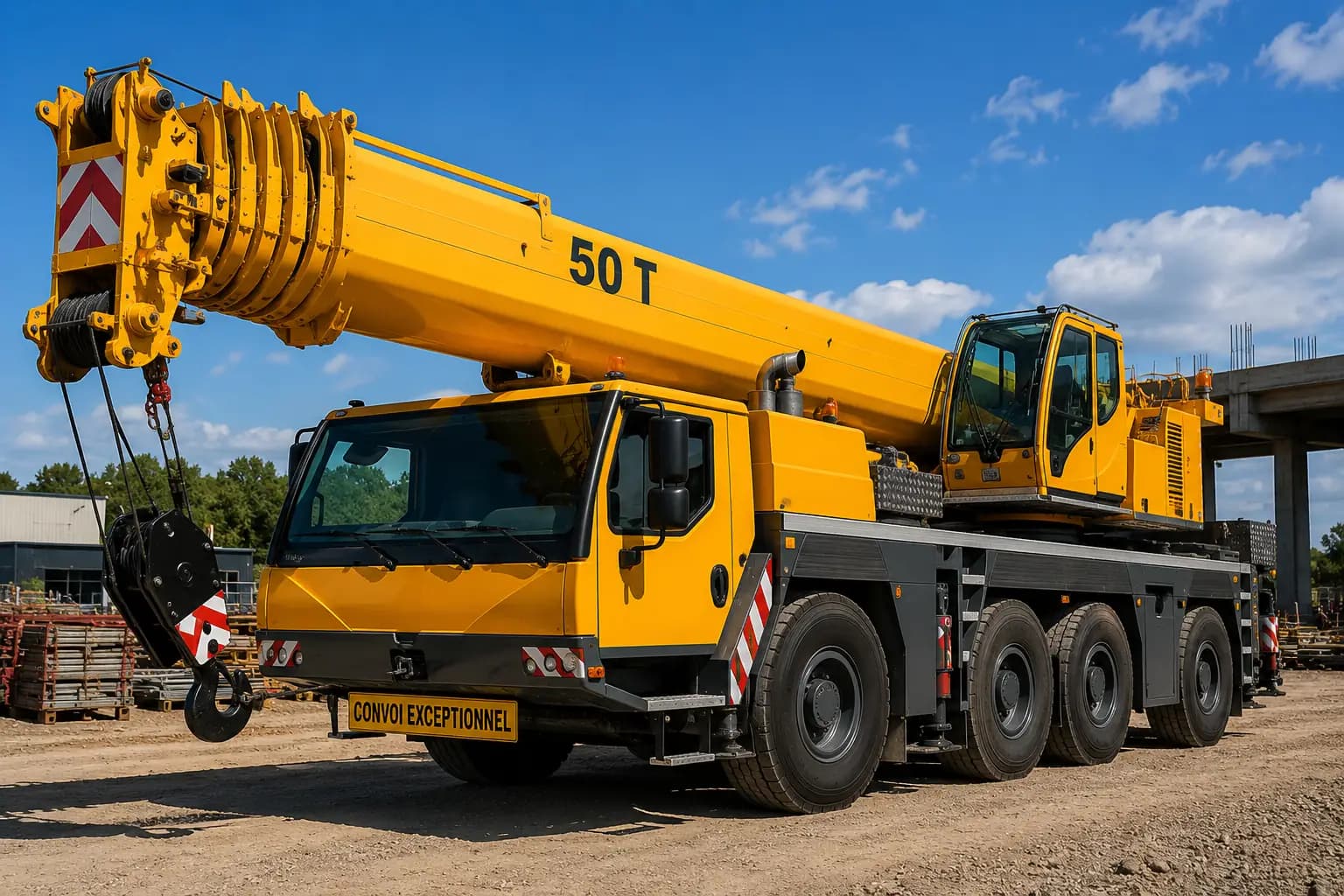 Location Grue mobile 50 T