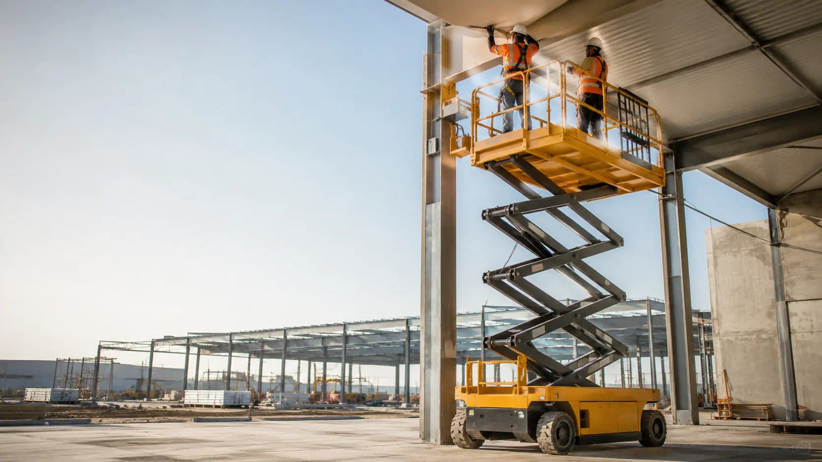 Location de nacelles et matériel de travail en hauteur pour professionnels du BTP