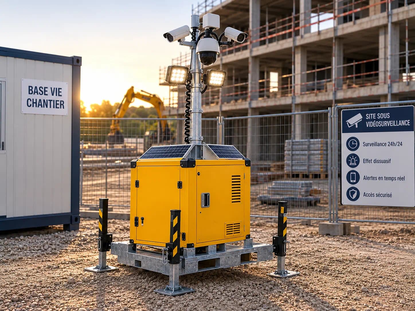 Location de matériel de sécurité chantier pour professionnels du BTP