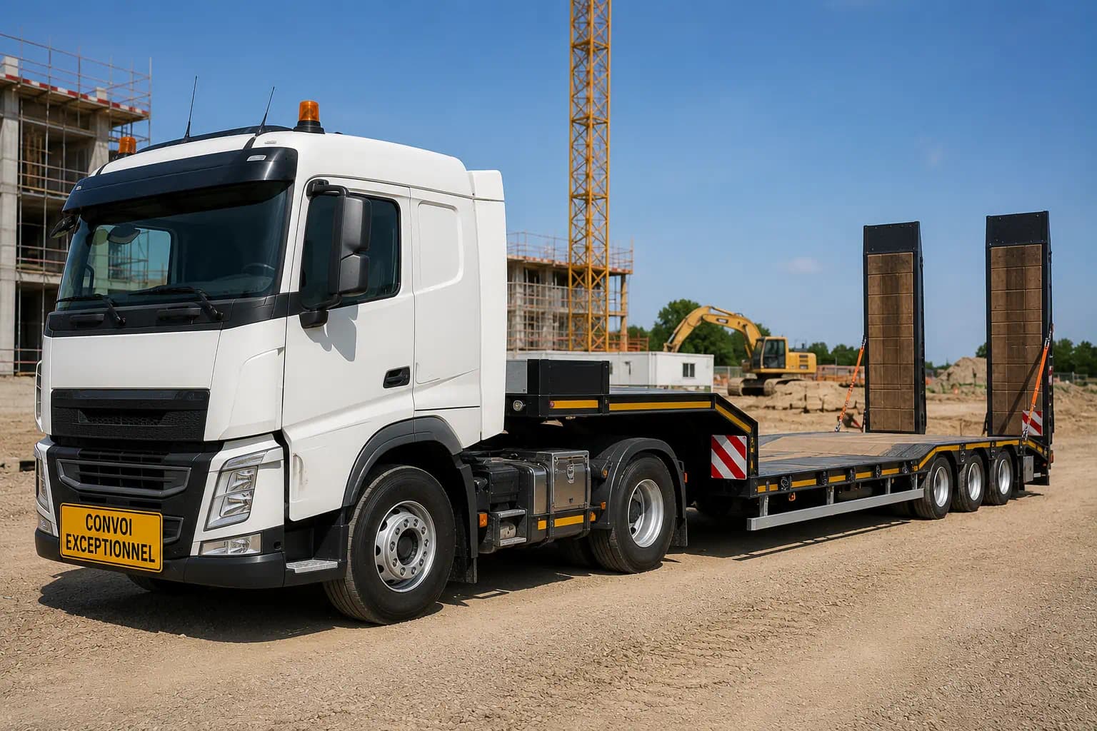 Location de transport et logistique pour professionnels du BTP