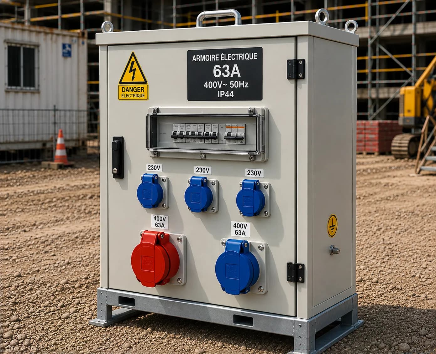 Location Armoire électrique 63A