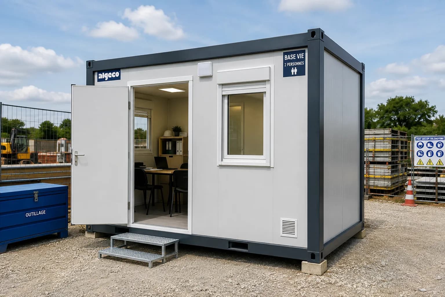 Location Base de vie pour 2 personnes