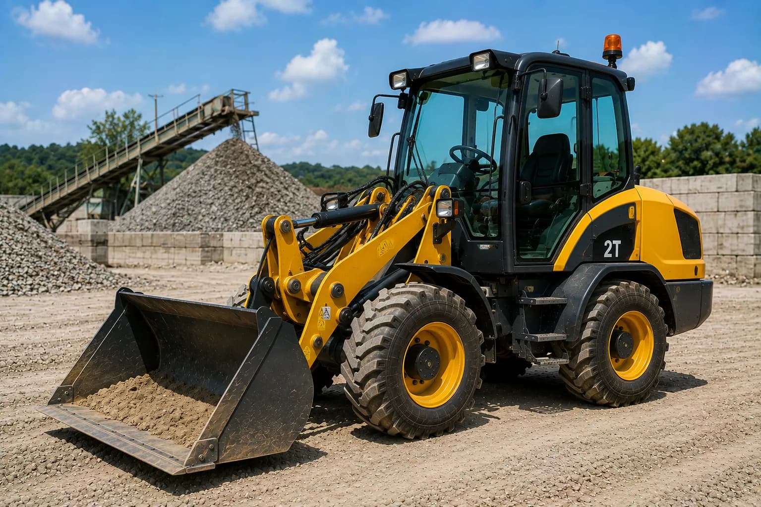 Location Chargeuse 2T