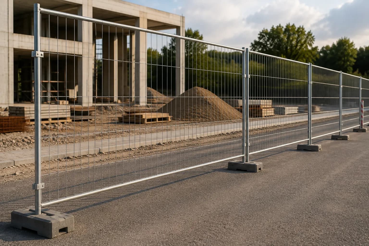 Location Clôtures de chantier