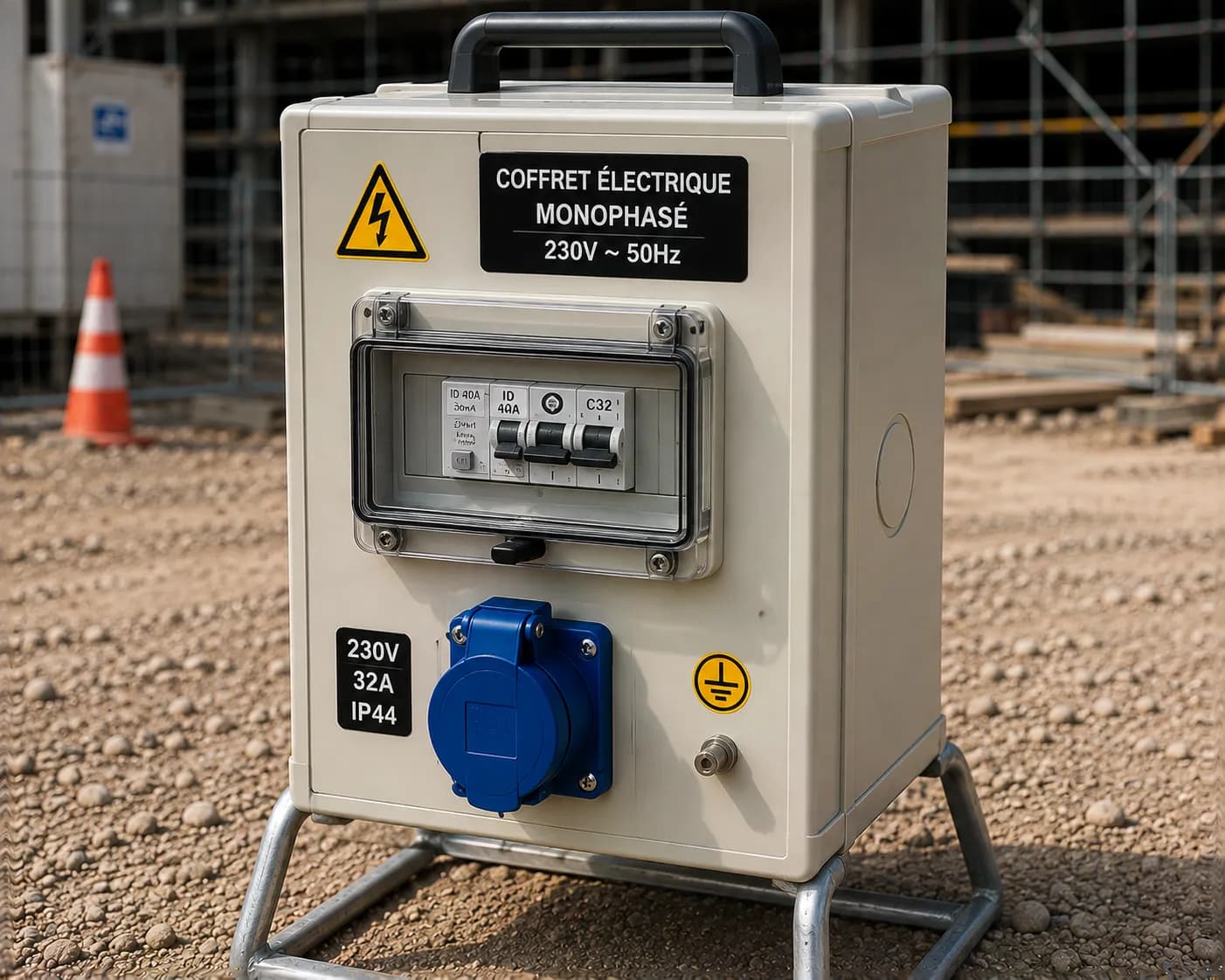 Location Coffret électrique monophasé