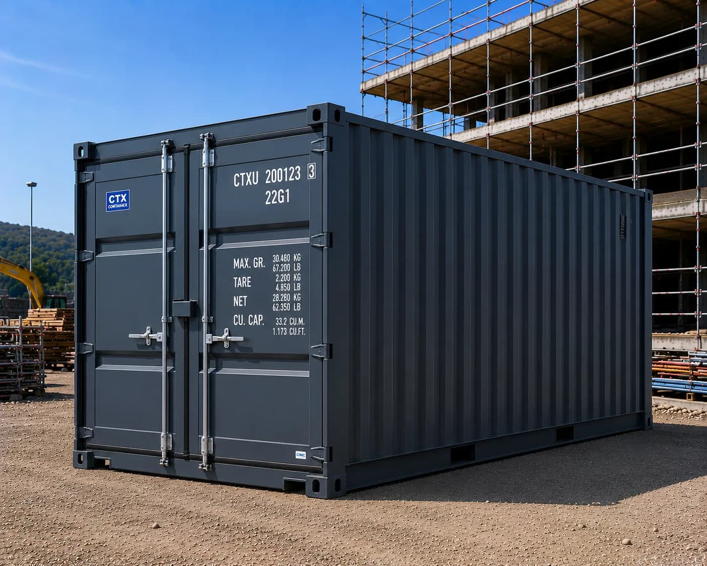 Location Container de stockage 20 pieds