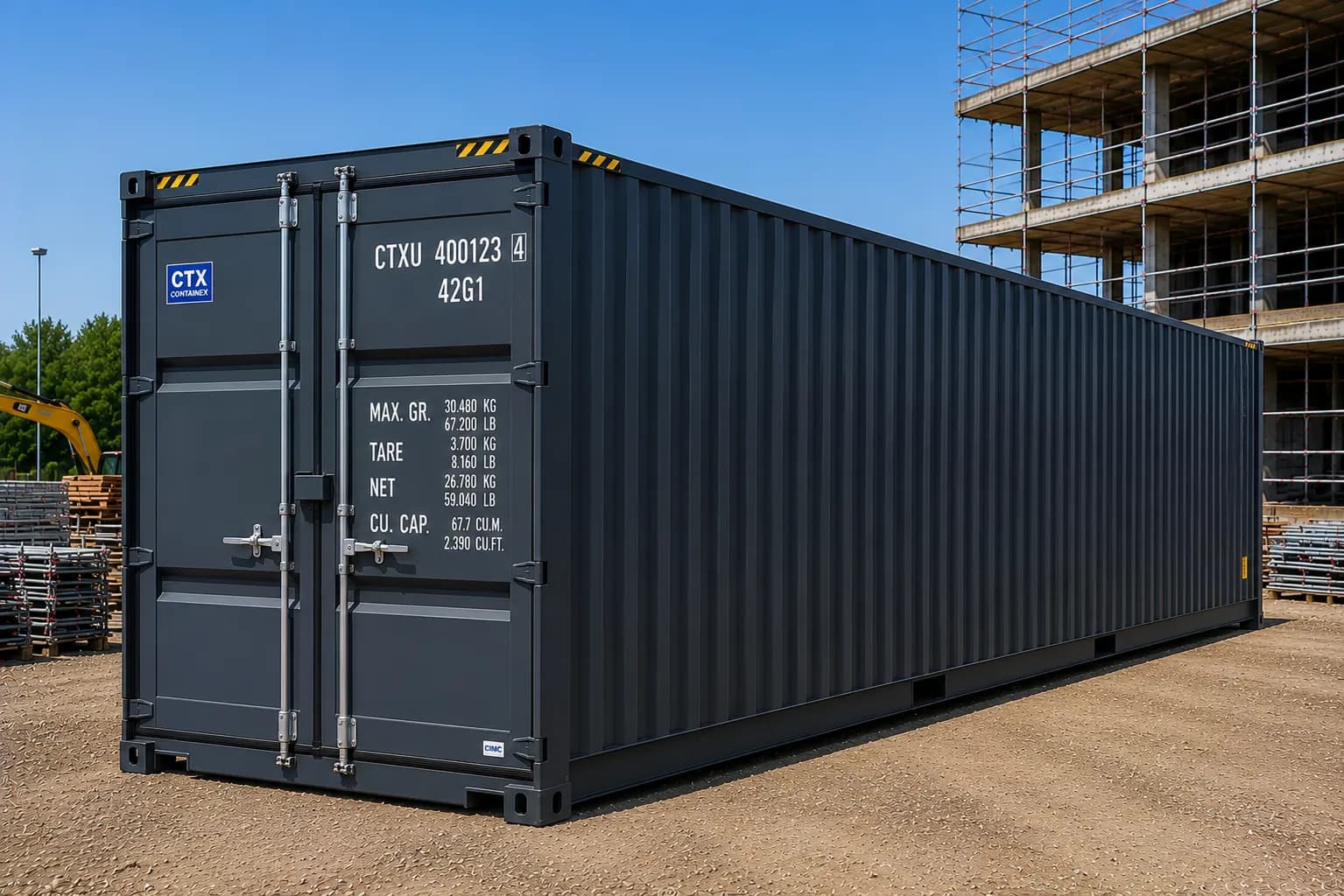 Location Container de stockage 40 pieds