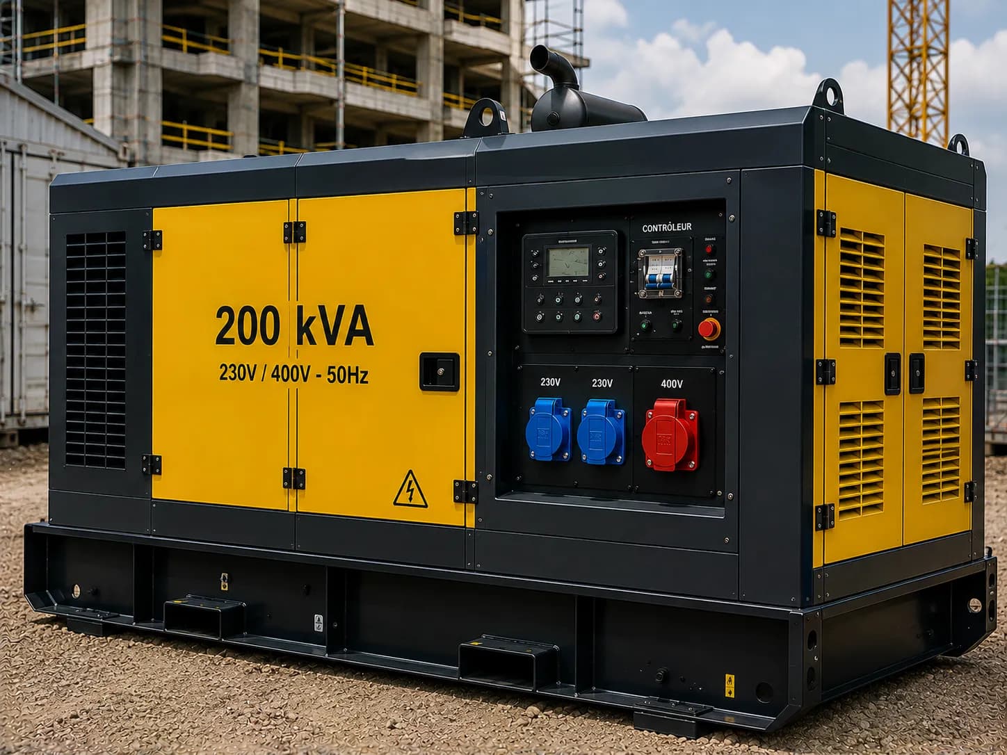 Location Groupe électrogène 200kVA