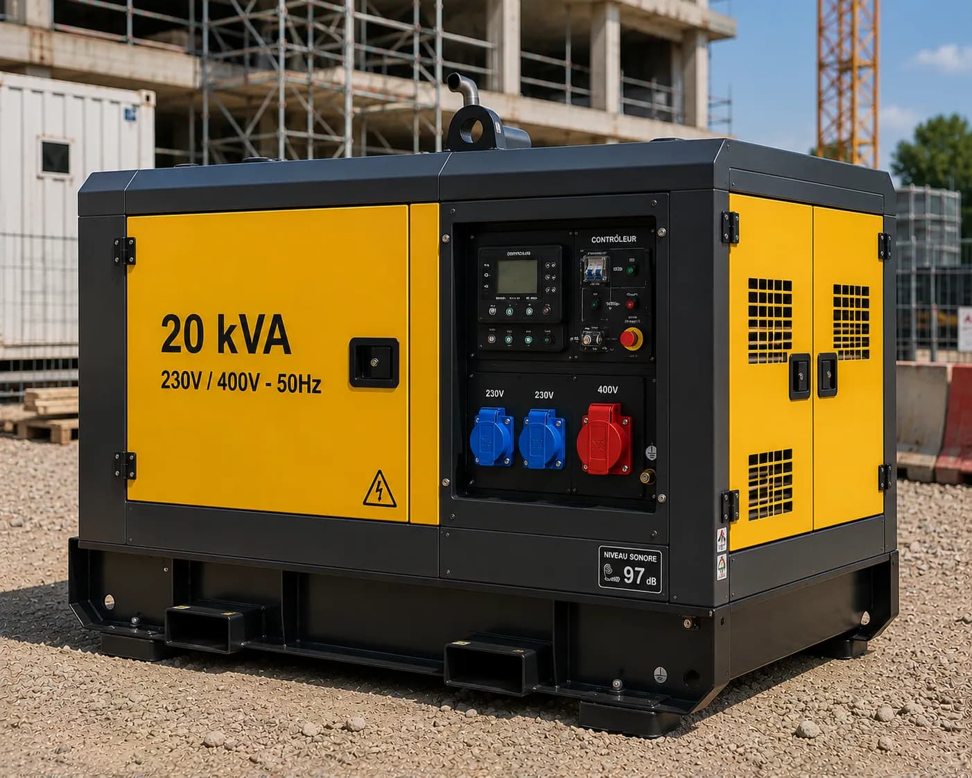 Location Groupe électrogène 20kVA