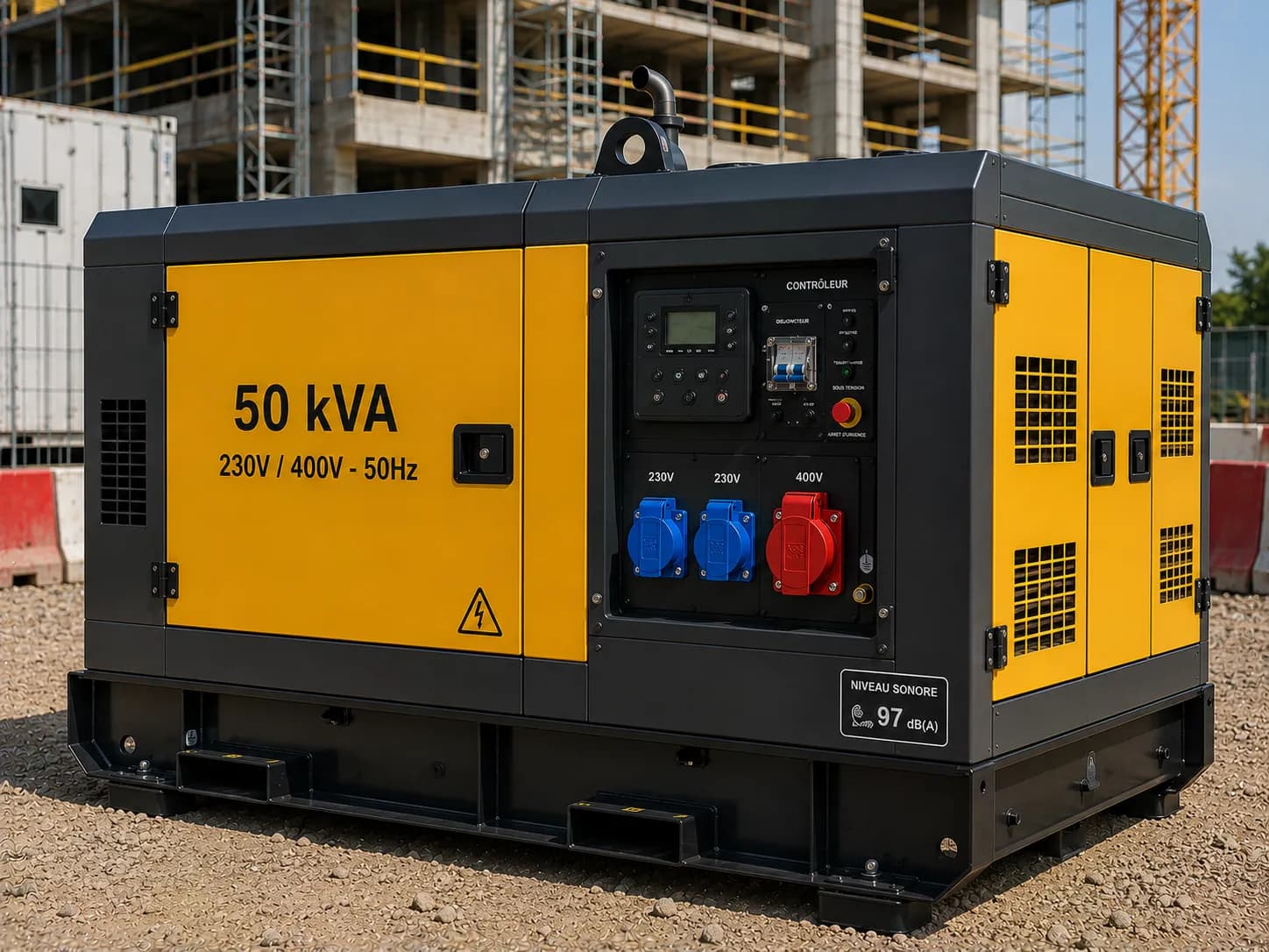 Location Groupe électrogène 50kVA
