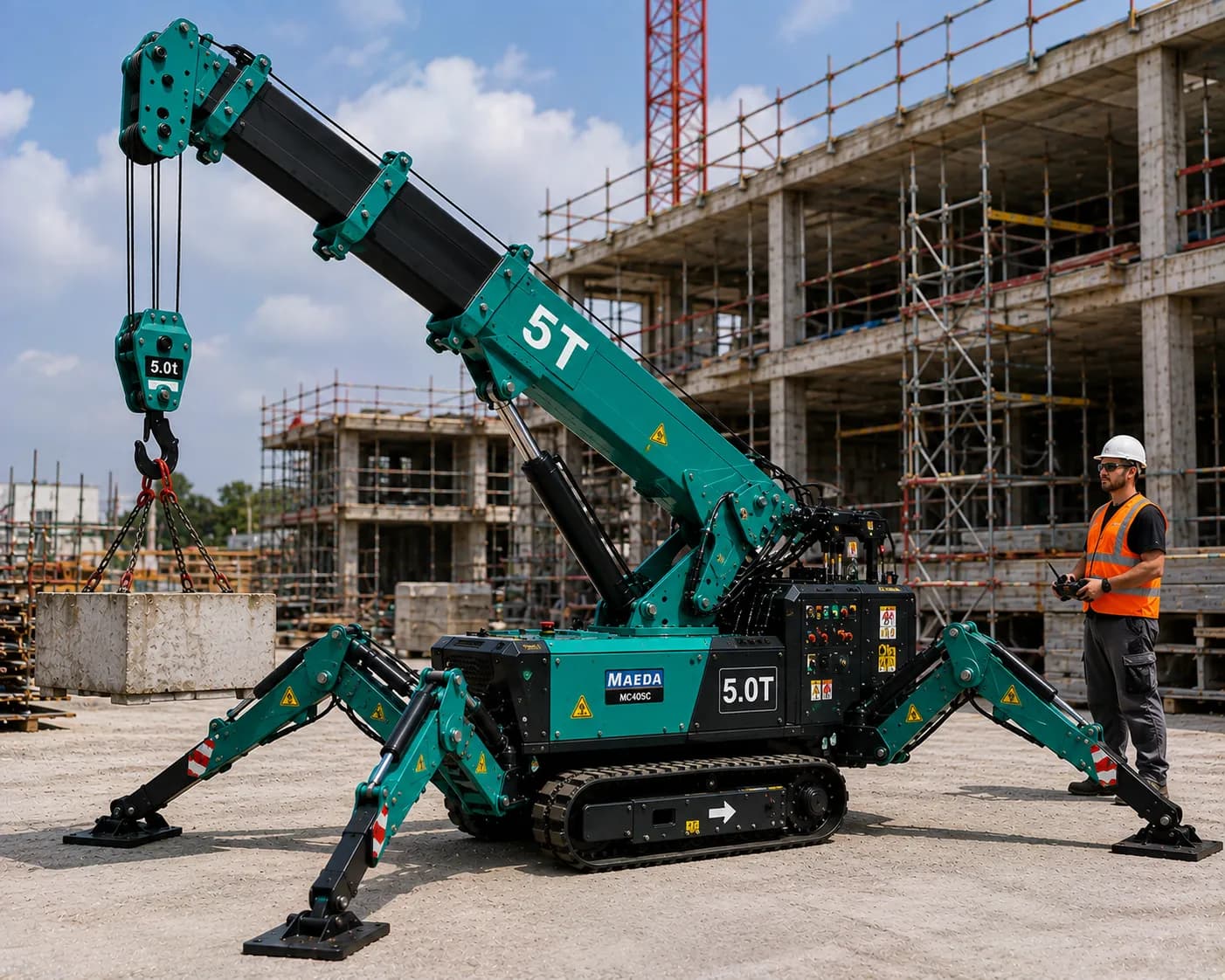 Location Grue araignée 5T