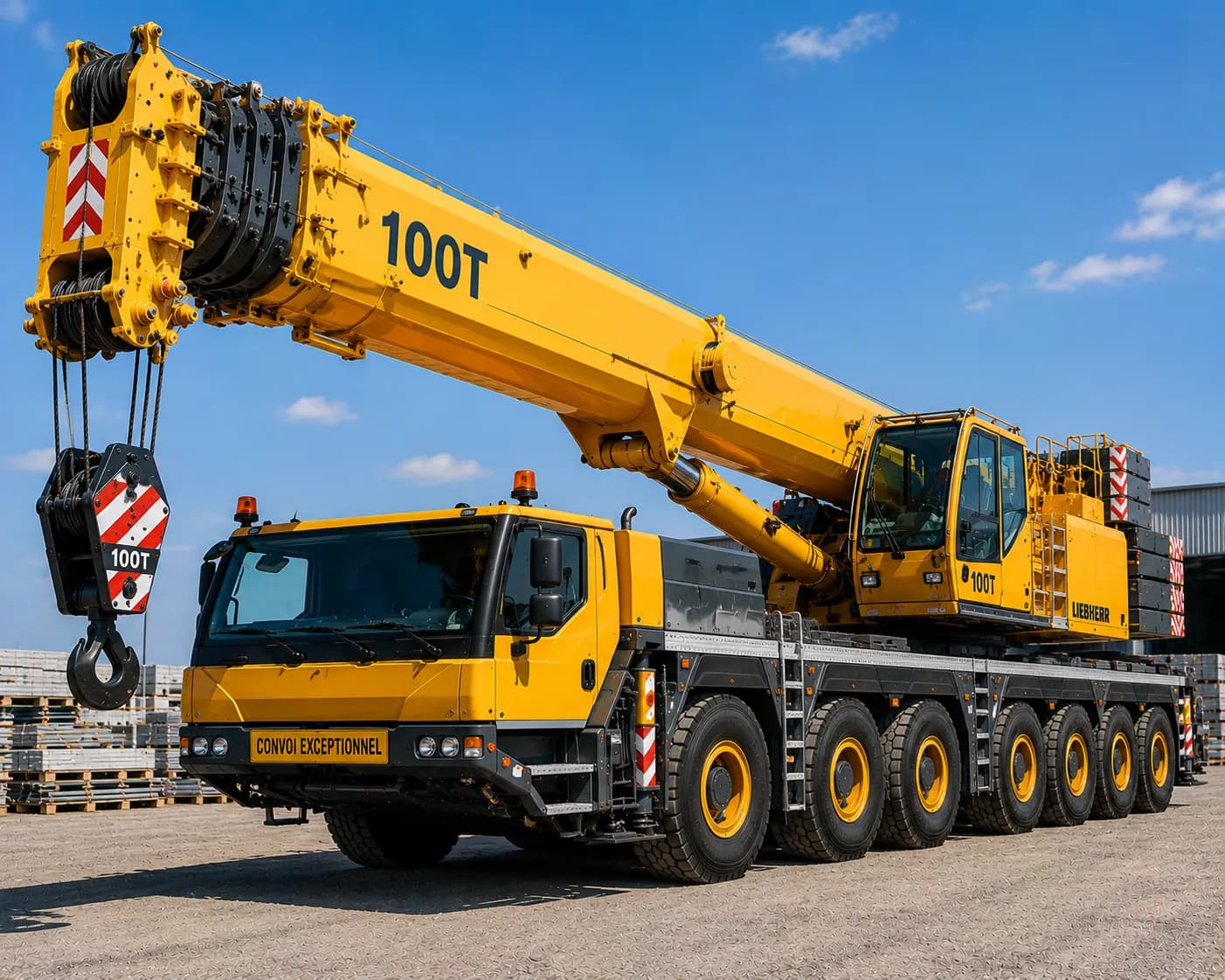 Location Grue mobile 100T