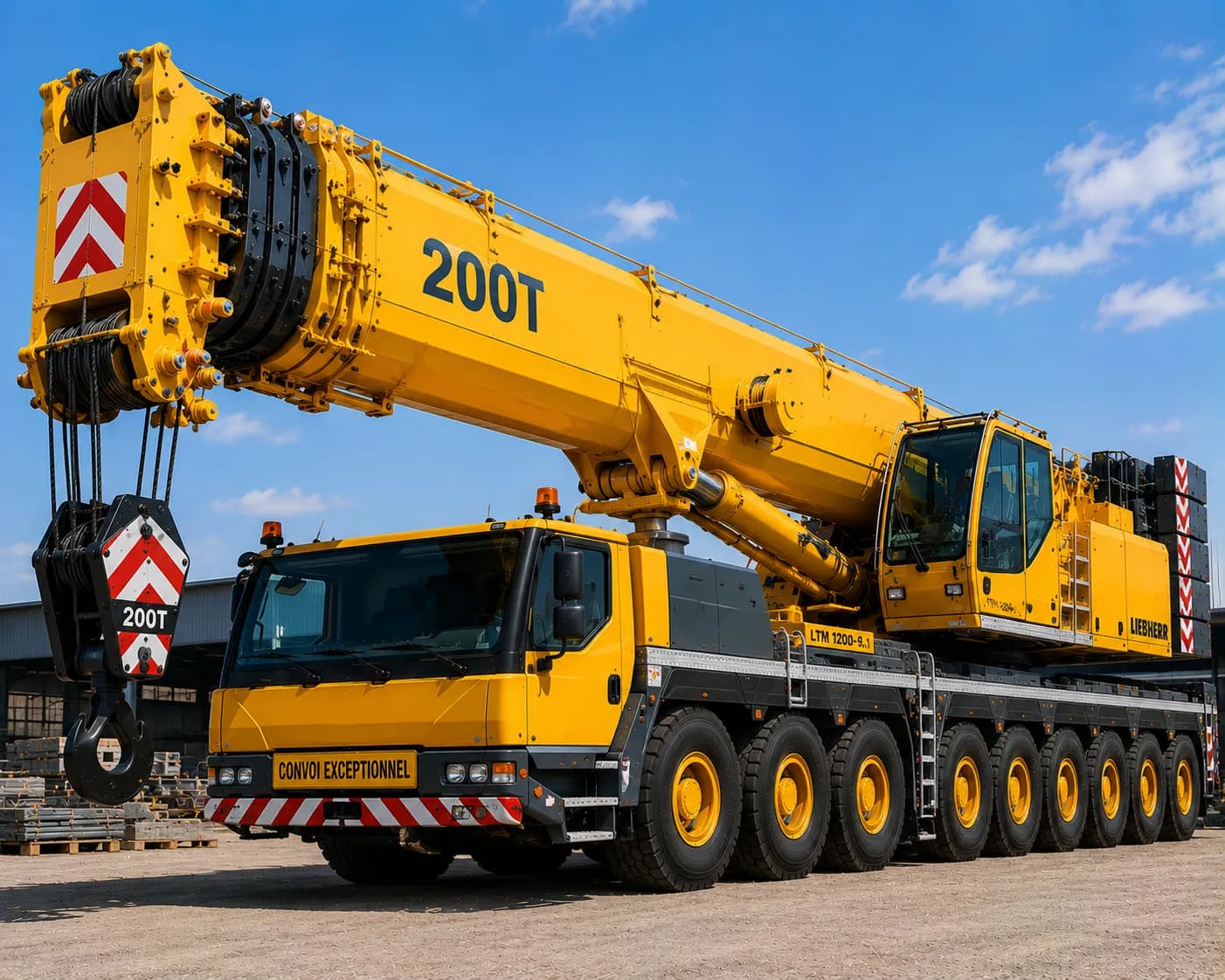 Location Grue mobile 200T
