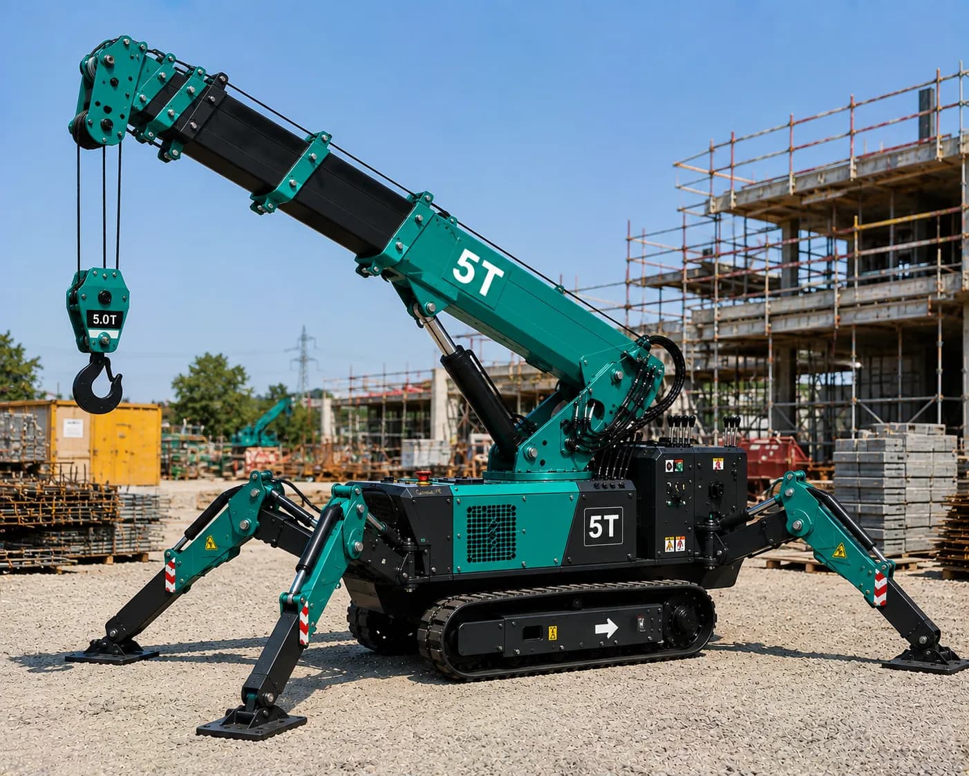 Location Mini-grue 5T