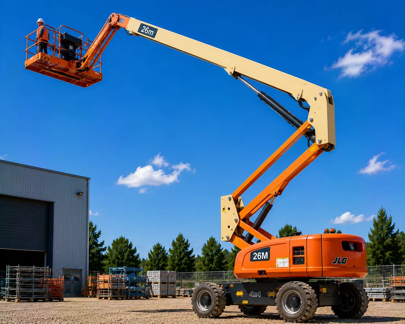 Location Nacelle articulée 26m