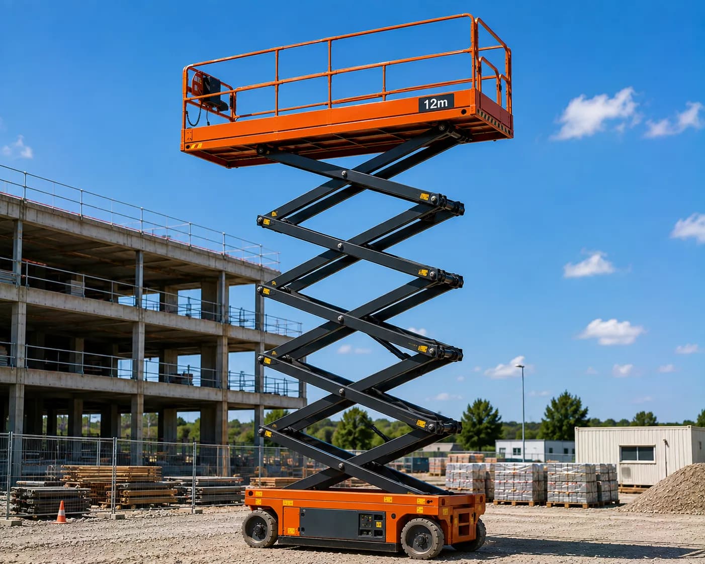 Location Nacelle ciseaux 12m