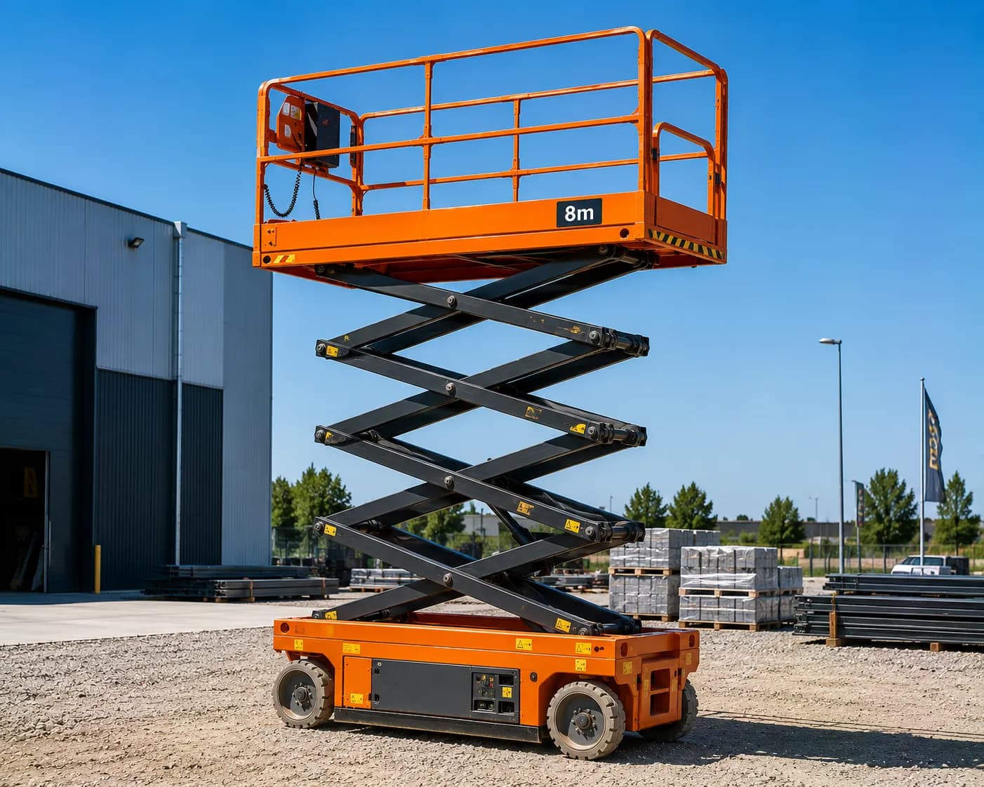 Location Nacelle ciseaux 8m